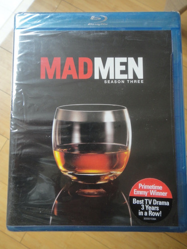 Mad Men Temporada 3 Blu Ray Sellado Usa