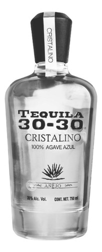 Pack De 4 Tequila 30-30 Añejo Cristalino 750 Ml
