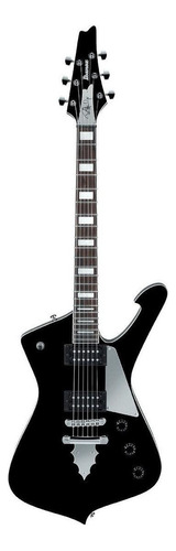 Guitarra elétrica Ibanez PS Series PS60 de  choupo black com diapasão de amaranto
