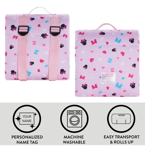 Colchoneta De Viaje Con Almohada Minnie Mouse