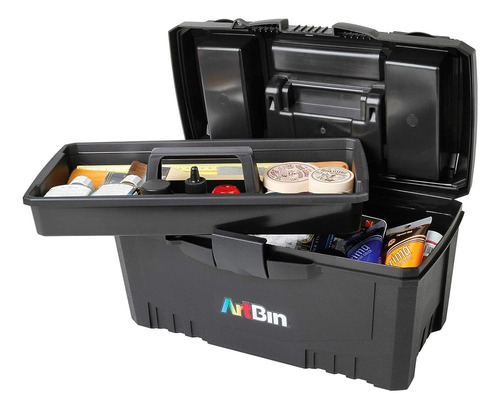 Artbin 6918ab Twin Top 17 Pulgadas Caja De Suministros, Orga