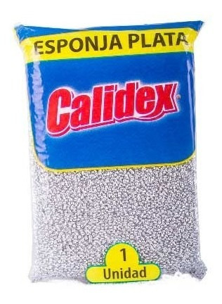 Imagen 1 de 4 de Esponja Plata Calidex X Unidad