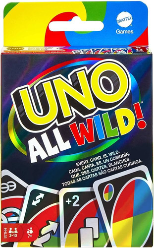 Uno All Wild - Original - Juego De Cartas 