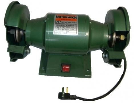 Amoladora Banco Motormech 1hp 380v Piedra 200x25mm