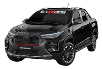Comprar Sticker Grafica Fiat Strada Parabrisas Gris\u002Frojo