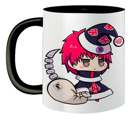 Caneca De Porcelana Coleção Naruto Akatsuki Sasori Marionete