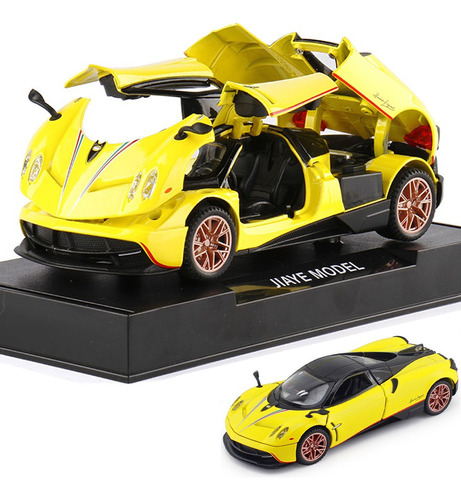 E Pagani Huayra Miniatura Metal Coche Con Base Expositora E