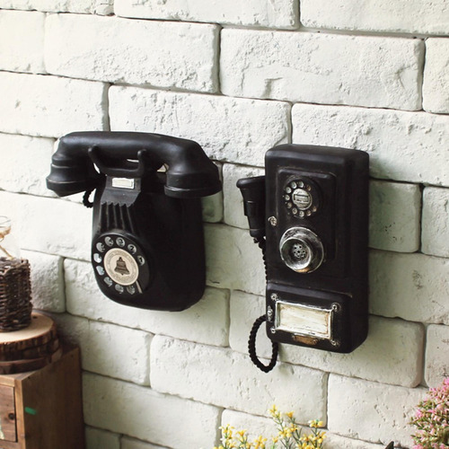 Teléfono De Marcación Rotativa Antiguo Pasado De Moda Para