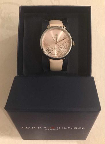 Relógio Tommy Hilfiger Feminino Couro Rosa