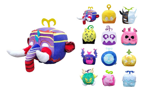 Peluche Fruta Blox Fruits Juego De Roblox Varios Modelos