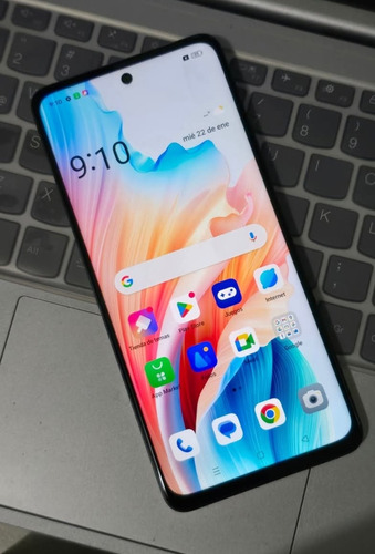 Celular Oppo A79 5g 256gb 8gb Seminuevo Altavoces Estéreo Morado (Usado)