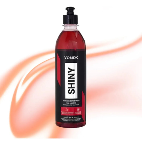 Shiny Revitalizador Pneu Pretinho Longa Duração Vonixx 500ml - R$ 53