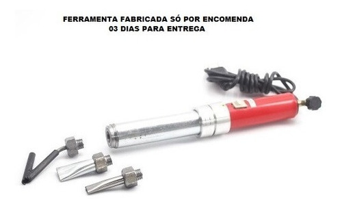 Maçarico Para Solda Plástica Mod. Pt-359 Solda Para-choque