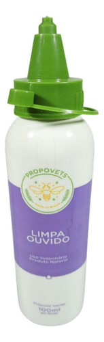 Limpa Ouvido Natural Propovets Própolis Verde Cães E Gatos