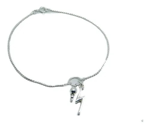 comprar Pulsera Plata 925 Con Dije Perrito Y Bolitas Plata 925