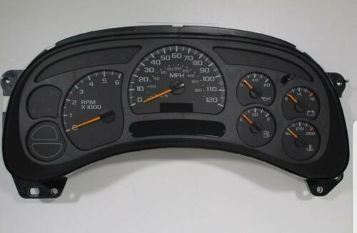 2003 2004 03 04 Chevy Silverado 1500 Replacement Cluster S (Reacondicionado)