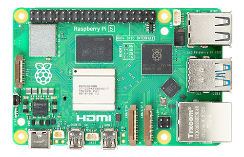 Kit Raspberry Pi 5 Pi5 B 8gb Fonte Case Sd32gb + Nota Fiscal
