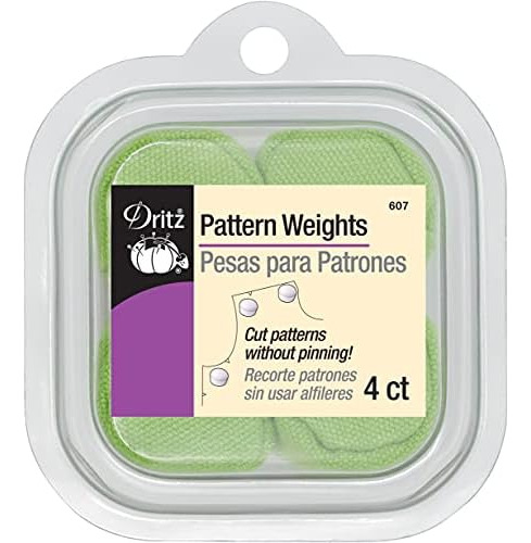 , 4 Unidades, Colores Surtidos: Pesos De Patrón Verde,...