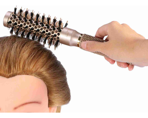 . Peine Redondo De Peluquería, Cepillos For Rizar El Cabello