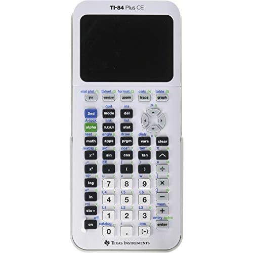 Calculadora Gráfica Ti84 Plus Ce, Blanca