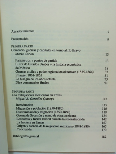 El Norte De México Y Texas 1848 - 1880 (02a2) (Usado)