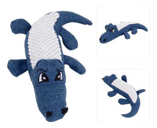 Peluche De Imitación De Cocodrilo Para Perros Pet Squeaky To