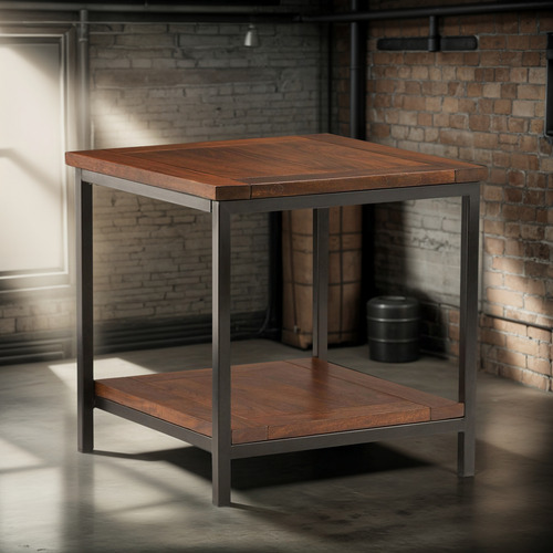 Simpli Home 3axcsky03 Skyler Mesa Auxiliar Dark Cog C Brown