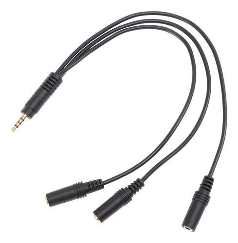 Cable De Extensión De Audio Para Auriculares Y Micrófono De