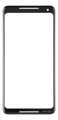 Sjp Lente De Cristal Exterior De Pantalla Frontal Negra