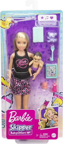 Muñeca Barbie Skipper Babysitters Inc Rubi Mattel GRP13