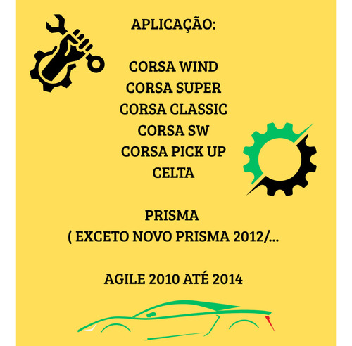 1 Coifa Homocinética Lado Roda Corsa Celta Prisma Classic
