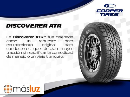 1 Llanta Discoverer Atr Cooper Medida 205/75r15 97s Sl