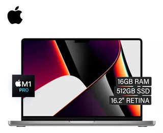 Macbook Pro M1 Pro 16.2 Retina Año 2021 Inglés