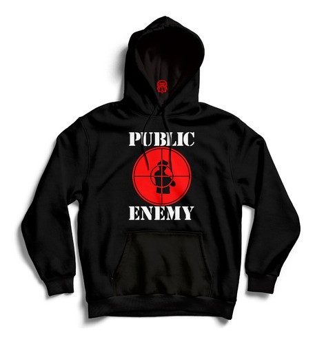 Polera Capucha Banda Hip Hop Public Enemy 002