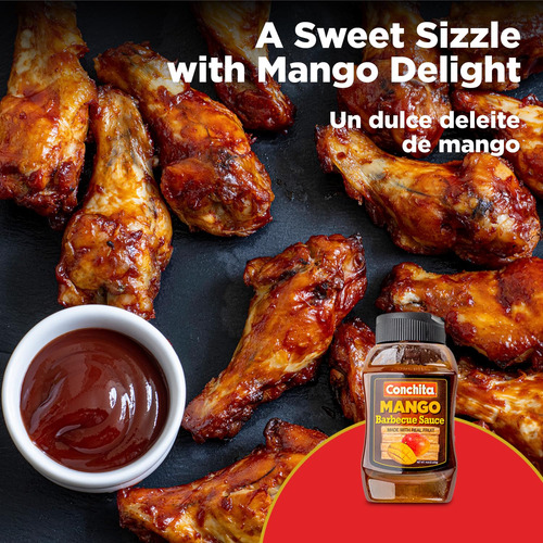 Salsa Bbq De Mango 397 Gramos Ideal Para Asar Y Marinar