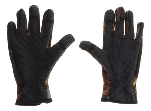 1 Par De Guantes Transpirables Secado Ajuste L Camuflaje