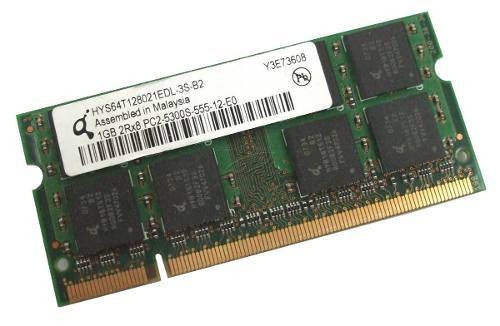 Memoria RAM 1GB 1 Qimonda HYS64T128021EDL-3S-B2