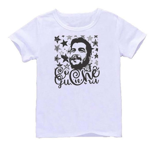 Remera Blanca Che Guevara Art#51