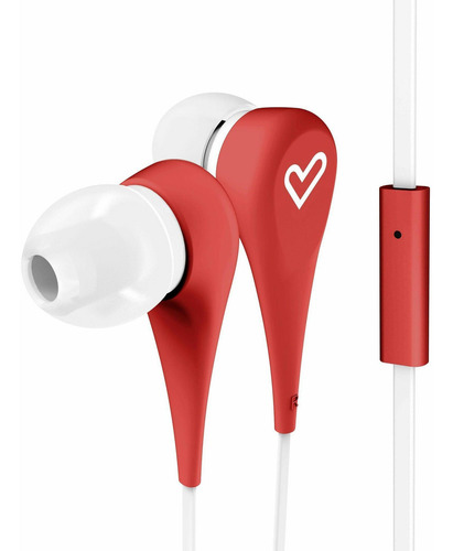 Audifonos Energy Sistem Earphones Style 1+ Red Con Mic