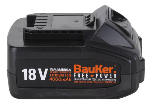 Batería Recargable Bauker 18v 4000