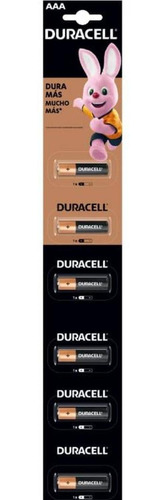 Pila Duracell Alcalina Aaa Tira Con 60 Unidades 1.5v