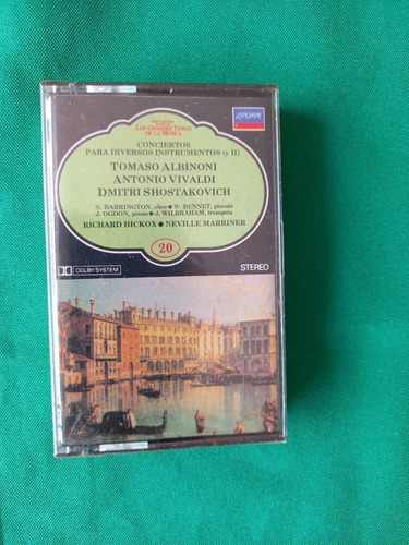 Cassette Los Grandes Temas De La Musica 20 Varios Leer