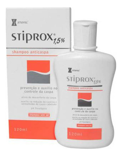 Shampoo Stiprox Frasco Com 10 Ml (ciclopirox Olamina 1,5)