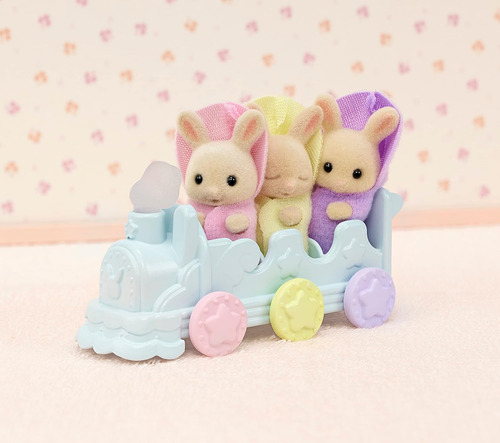 Sylvanian Families Conjunto Hora Do Banho Trigêmeos - Epoch