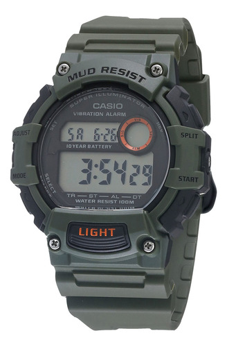 Reloj Resistente Al Barro Casio Batería De 10 Años.