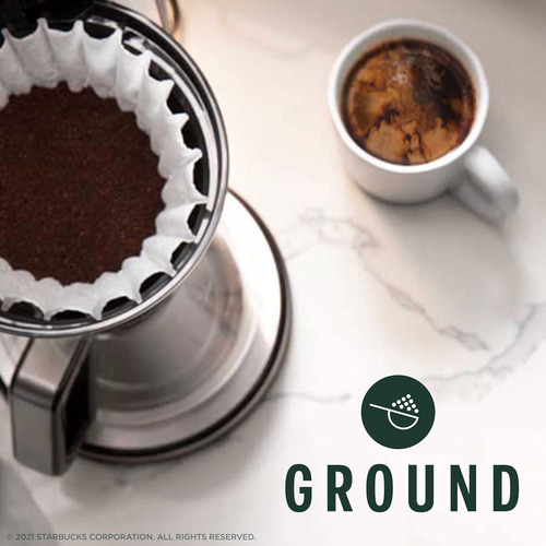 Starbucks Café Molido Café Tostado Oscuro 12 Oz