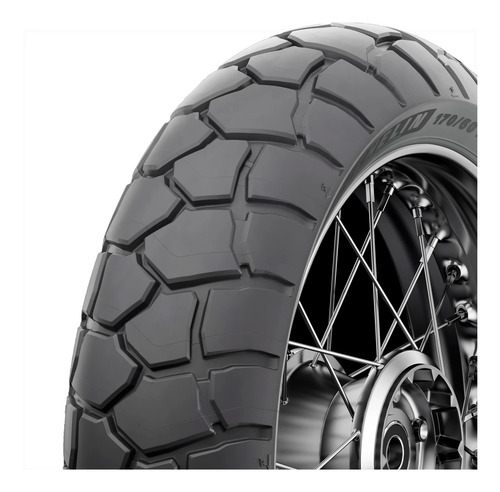 Imagen 6 de 10 de Caucho Para Moto Michelin 140/80r17 69h Anakee Adventure R