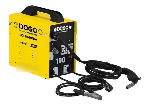 Soldadora Dogo 100a Mig Mag Alambre Flux Tubular Con Torcha