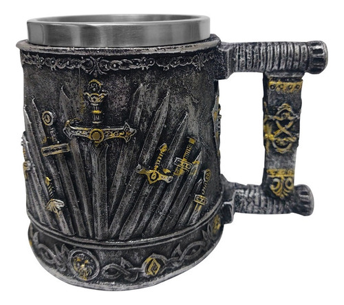 Taza Tazon Mug Espada Medieval Game Of Thrones 400ml 