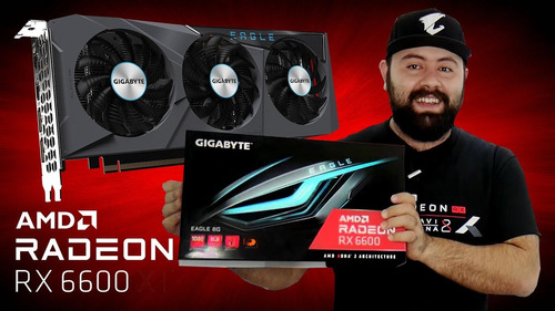 Tarjeta Video Amd Gigabyte Eagle Radeon Rx 6600  8 Gb